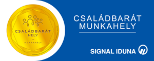 Díjaink családbarát munkahely